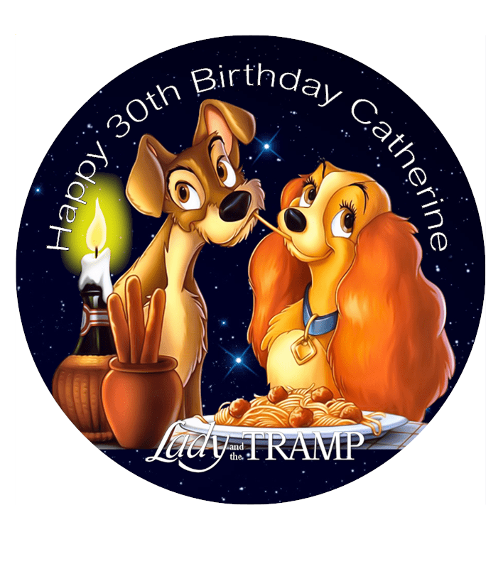 Lady and the Tramp PNG, Lady and the Tramp Clipart, Instant Digital  Download for Shirts, Cake Toppers, and More 