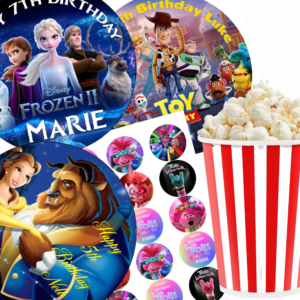 Edible Cake Toppers Kids Movies