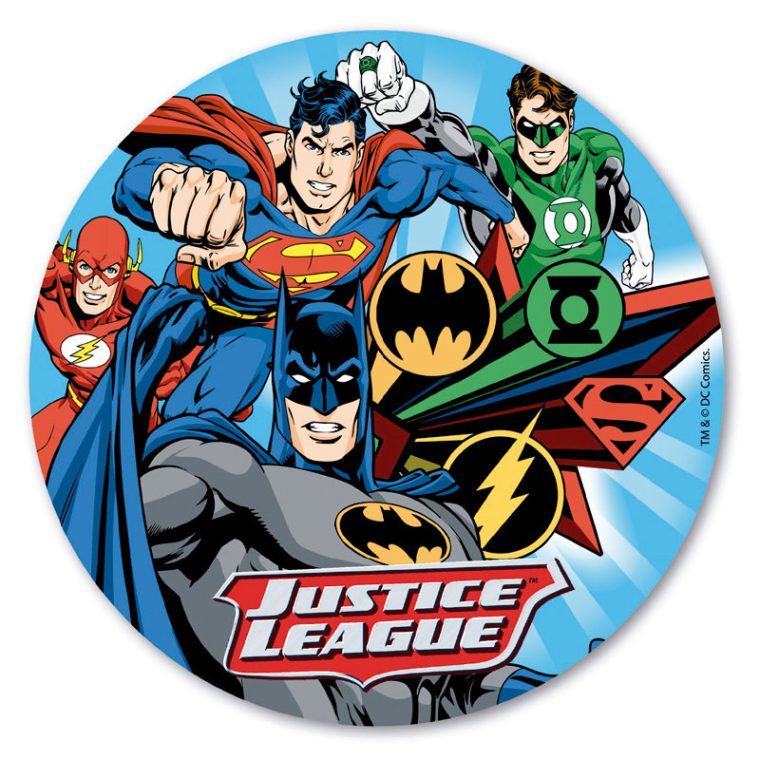 Justice League Edible Disc