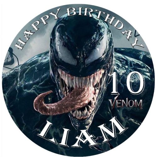 venom edible print