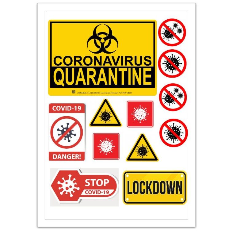 Quarantine Edible Print Cut Outs