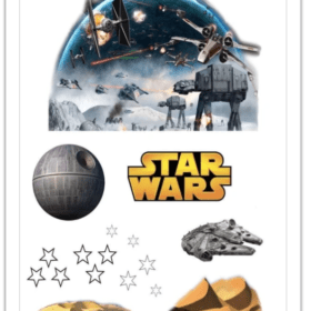 Star Wars Edible Print
