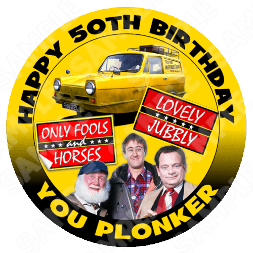 Only Fools and Horses Edible Print