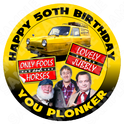 Only Fools and Horses Edible Print