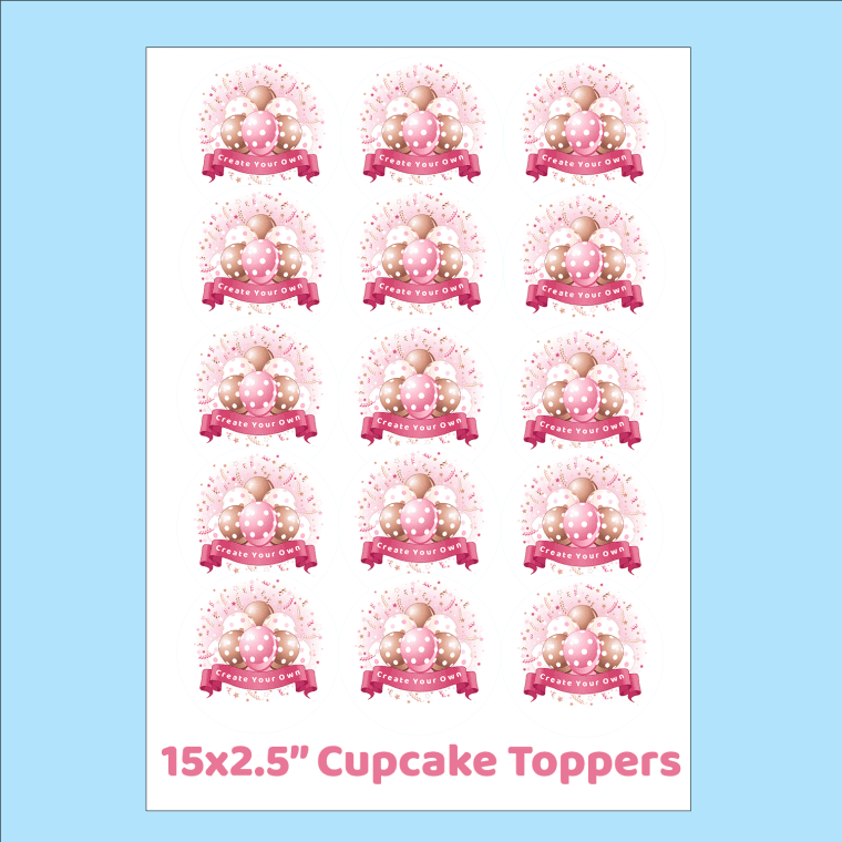 Create your Own Edible Cake Topper