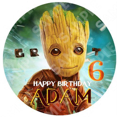 Groot Edible Cake Topper