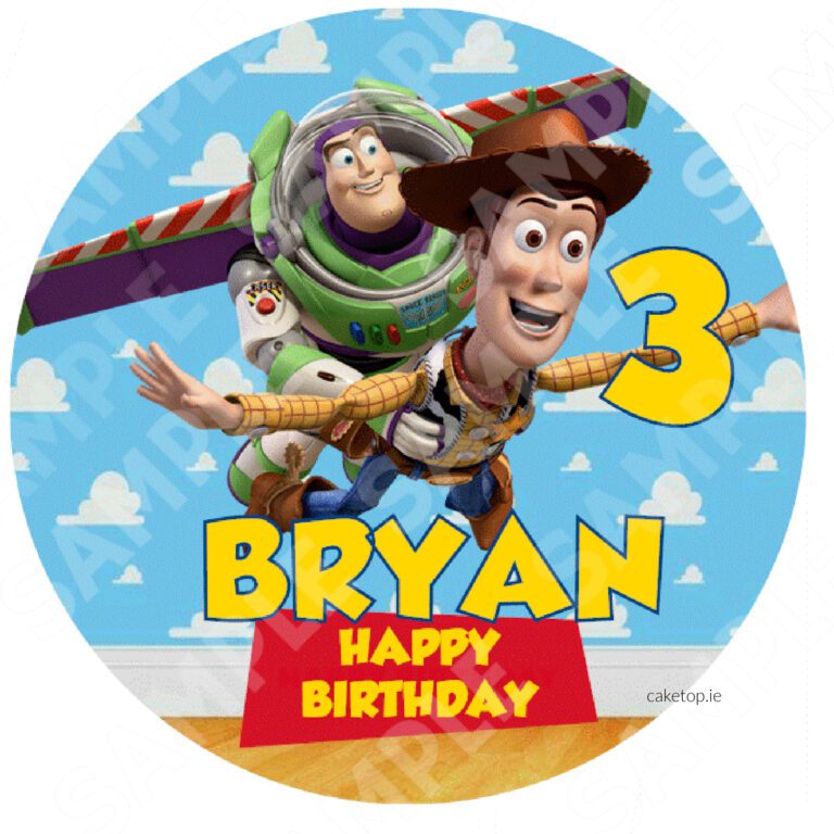 Toy Story Edible Cake Topper