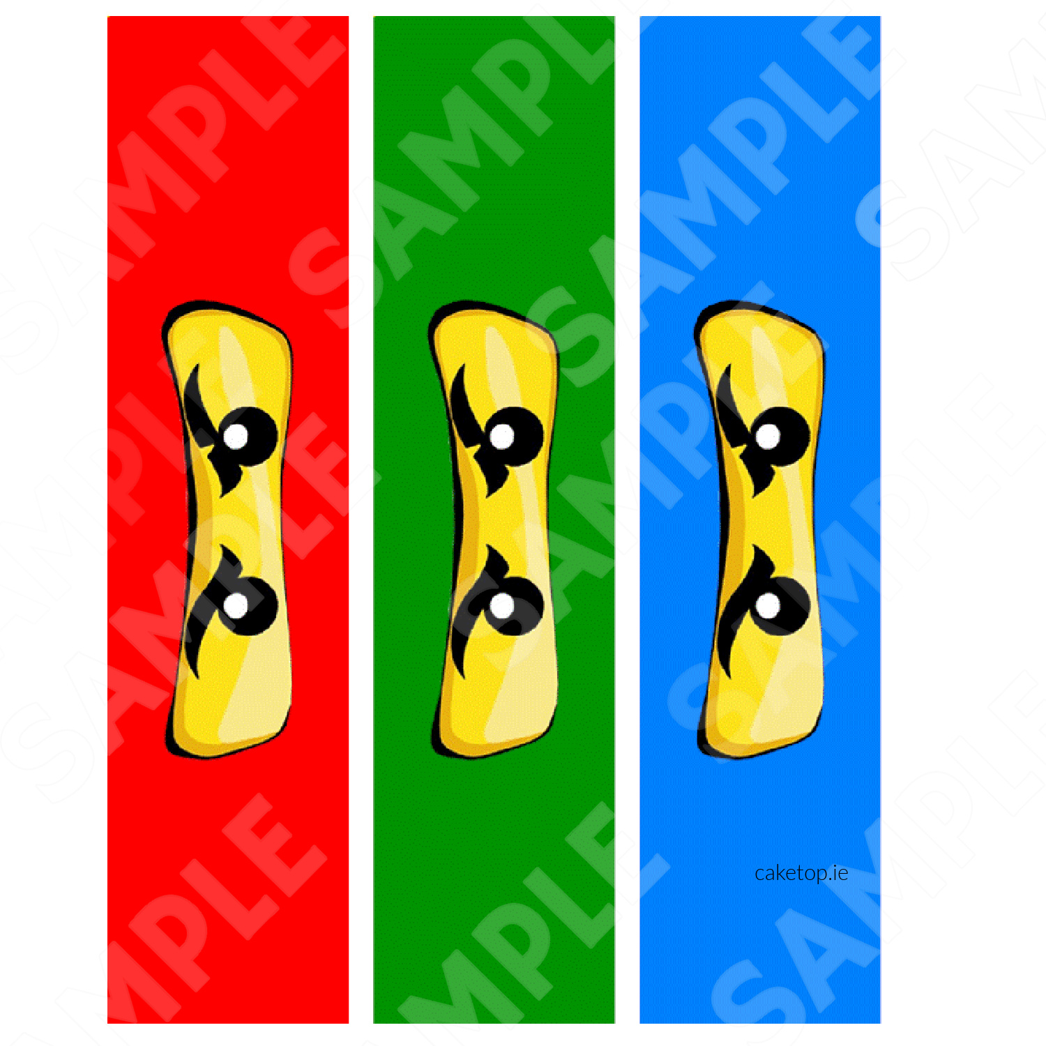 Ninjago wrapping top paper