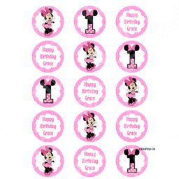 Minnie Mouse Edible Cake Topper