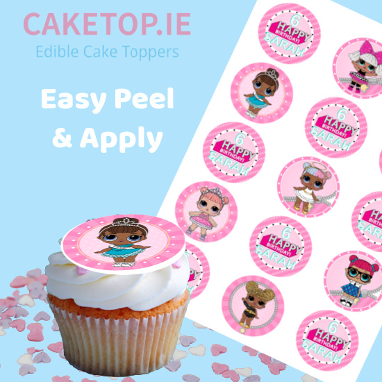 Edible Cake Toppers Easy Peel