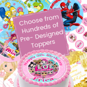 Pre-Designed Toppers
