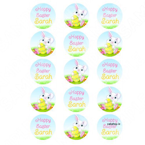 Easter Cupcake Edible Picture Topper