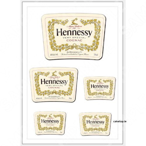 Hennessy Edible Cake Topper