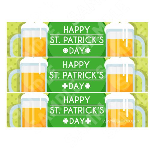 St Patricks Day Edible Cake Topper